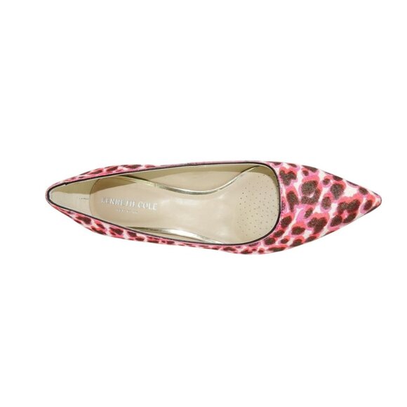 Kenneth Cole New York Women's Morgan Kitten-Heel Pumps Bubble Gum Pink Size 5M - Picture 4 of 6